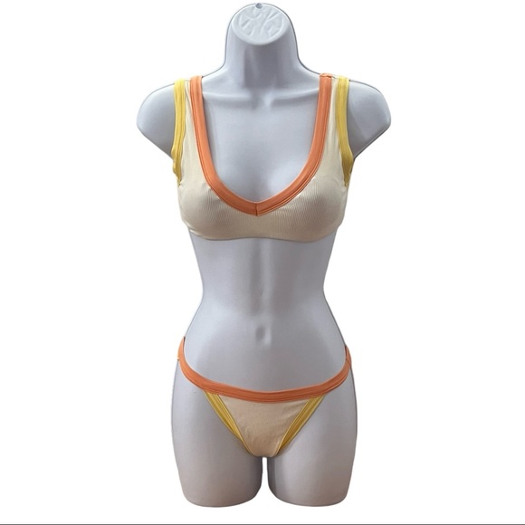 NWOT L*Space Vacay Ribbed Bikini Bottoms - Picture 10 of 13